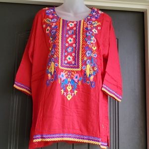 Beautifully embroidered top